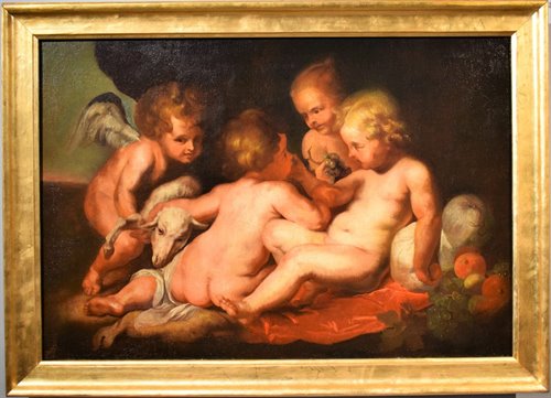 Bacchanal of Putti